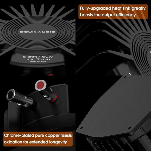 Douk Audio BS-1 Bass Shaker 50W High Power Buttkicker / Tactile Transducer / New - Picture 5 of 5